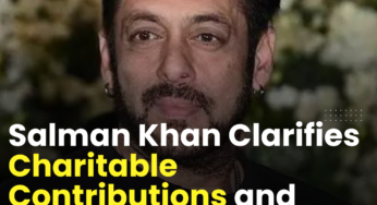 Salman Khan Clarifies Charitable Contributions and Lifestyle Choices in Latest Interview