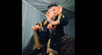 Muslim-like’ appearance of Ganesh idol setup in Telangana sparks rowte